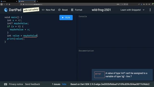 Dart Beginners Course - Tutorial #08: Null Safety смотреть онлайн