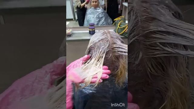 смывка волос и холодный бежевый тон смотреть онлайн