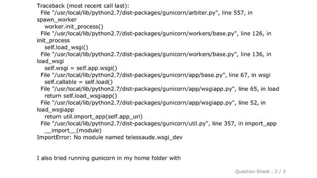 Django : How to run gunicorn from a folder that is not the django project folder смотреть онлайн