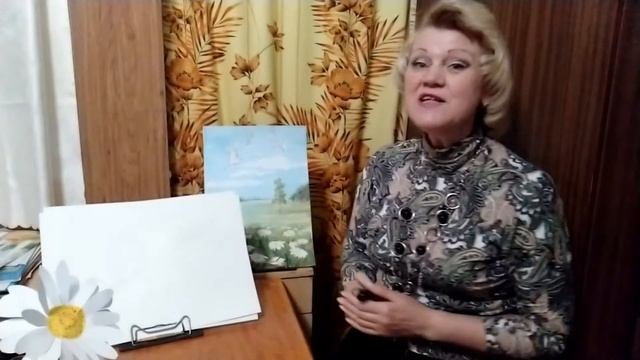 Занятие №4 на тему: «Журавли над ромашковым полем». 1 часть: набросок в простом карандаше, лист А-3