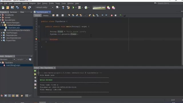 Curso JAVA #1 Tipos De Datos (String, Int, Long, Double) смотреть онлайн