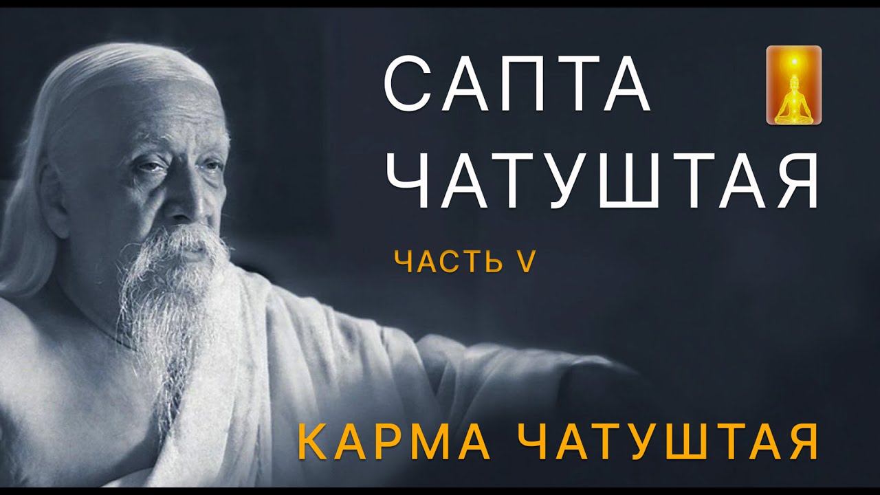 Шри Ауробиндо "Сапта Чатуштая". Часть 5 Карма Чатуштая. Разбор текста #Божественноедействие смотреть онлайн