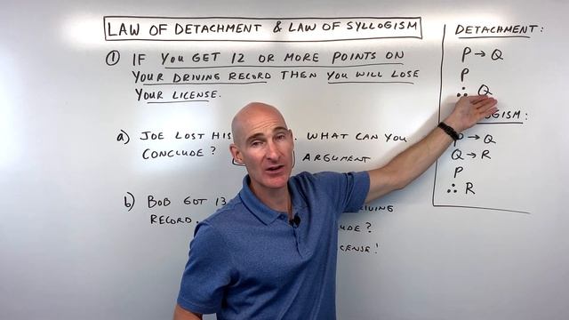 What is the Law of Detachment and the Law of Syllogism? смотреть онлайн