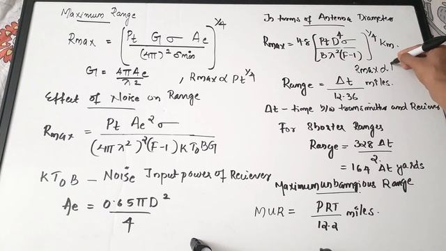 Radar Important Concepts and Equations| Radar Range Equations| Blind Speed| Doppler Effect|PRF-PRT смотреть онлайн