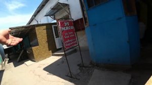 Кыргызстан, Кара-Балта. Шашлык на базаре! Из Москвы в Киргизию!