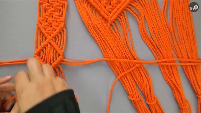 DIY Macrame Wall Hanging 3 Leaves Pattern | Macrame Wall Hanging Tutorial смотреть онлайн