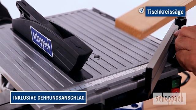 Scheppach | Tisch-Kapp-Gehrungssäge HM110T | DE