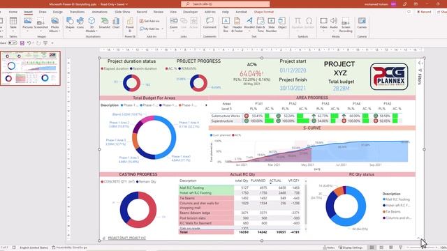 How to add the Power Bi interactive dashboard in PowerPoint смотреть онлайн