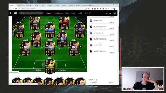 FIFA 23. Трейд, маркет, СБЧ смотреть онлайн