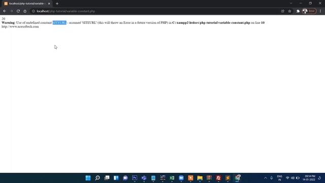 What is Difference Between Variable and Constant in PHP смотреть онлайн