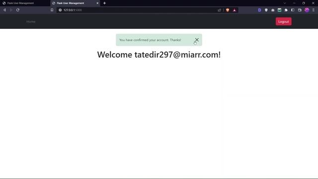 Flask User Authentication With Email Verification смотреть онлайн