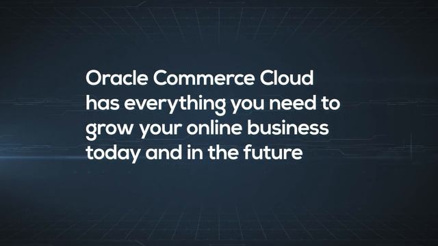 Migrate from Oracle iStore to Oracle Commerce Cloud in less than 20 weeks смотреть онлайн
