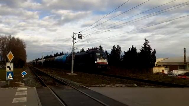 Dispolok/Siemens,ulaz u KC,iz smjera Botovo/Mađarska,kod ŽCP 27,18.01.2018 смотреть онлайн