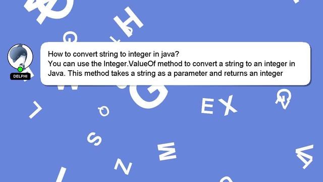 How to convert string to integer in java? смотреть онлайн