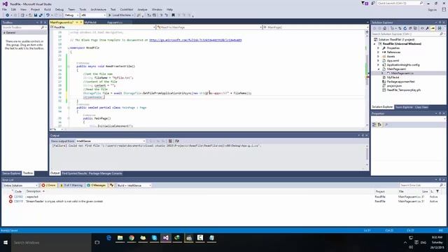 Windows 10 Universal Apps - File Reader смотреть онлайн