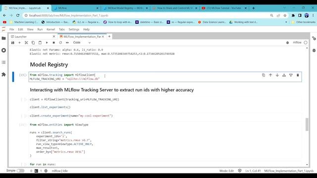 MLFlow Tutorial Part-4 : Model Versioning and Model Registry using MLFlow | MLFlow | Karndeep Singh смотреть онлайн