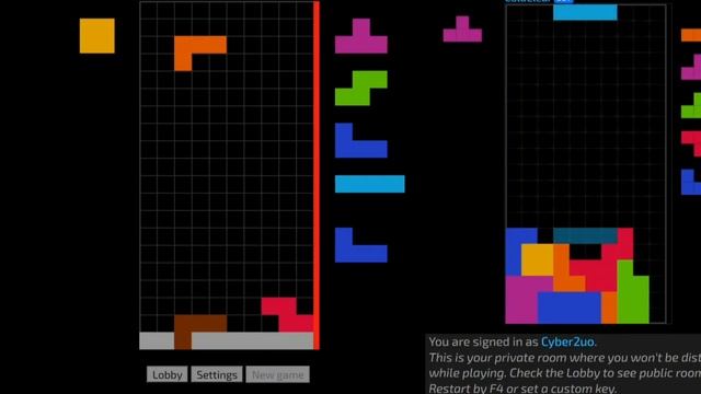 Tetris but if i lose the video ends смотреть онлайн