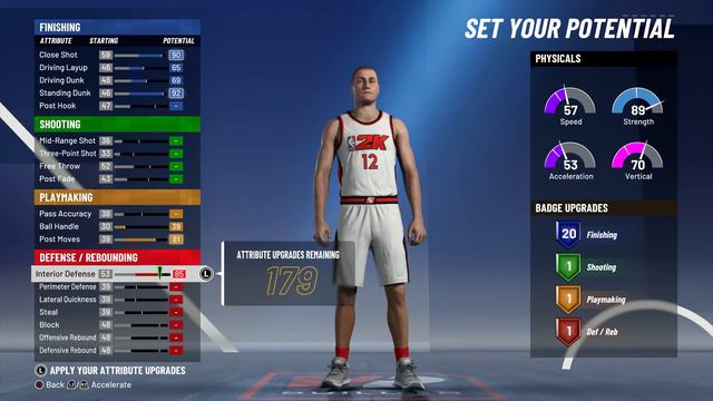 NBA 2K21 - Paint Beast C Build (Clint Capela Hassan Whiteside David Robinson) смотреть онлайн