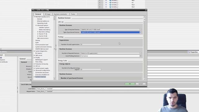 Setting up the OPC UA Server on S7-1500 PLC using TIA Portal and Basic Diagnostics with UA Expert смотреть онлайн