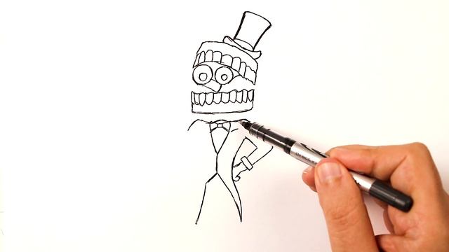 Как нарисовать Кейн из Удивительного Цифрового Цирка