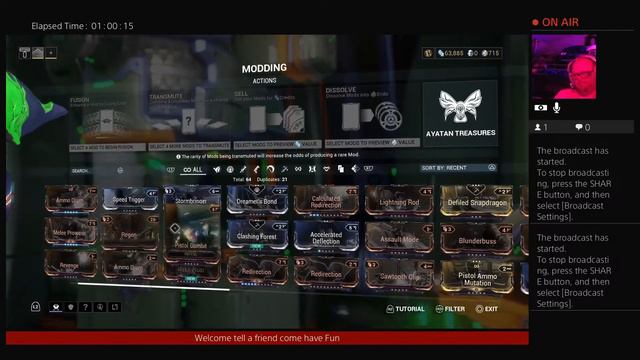 PLOWTHOR's Live playing WAR FRAME смотреть онлайн