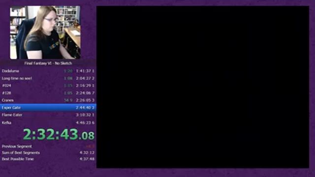 Final Fantasy 6 Any% No Sketch speedrun (4:45:41) смотреть онлайн