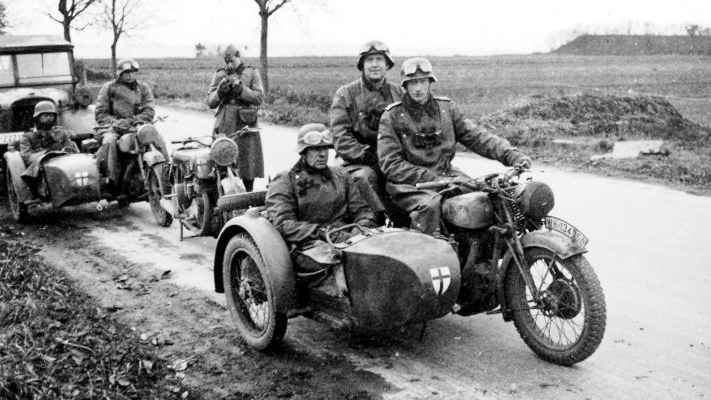 Зачем гитлеровцам потребовались мотоциклетные войска на войне смотреть онлайн