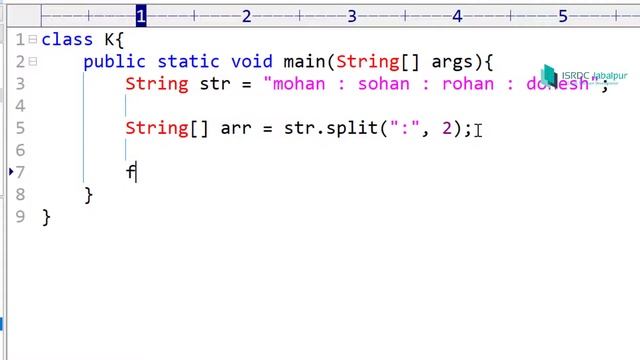 STRING Handling in JAVA ~ #39 (split overloaded method) смотреть онлайн