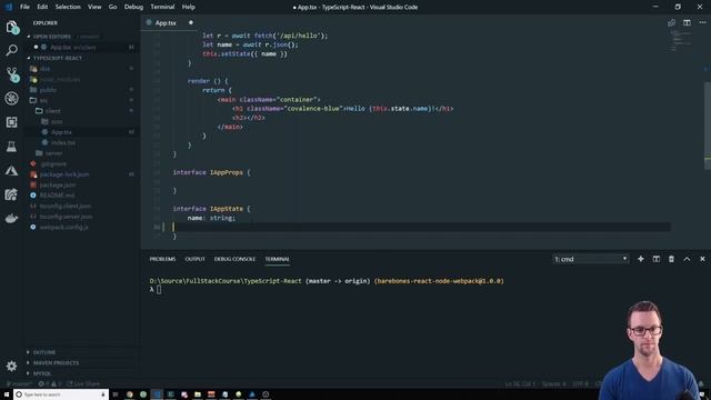 Tutorial: Using TypeScript with React Components смотреть онлайн