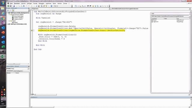 094. Excel-VBA: Ein bedingtes Format per Makro einfügen смотреть онлайн