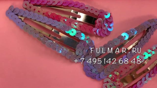 заколки с пайетками для волос ⭐? смотреть онлайн