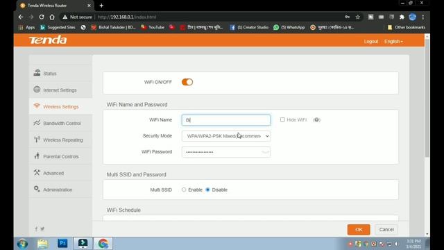 How to Change Tenda Router WIFI Password & Wifi SSID Name? | Tenda router Password Change Mobile/Pc смотреть онлайн