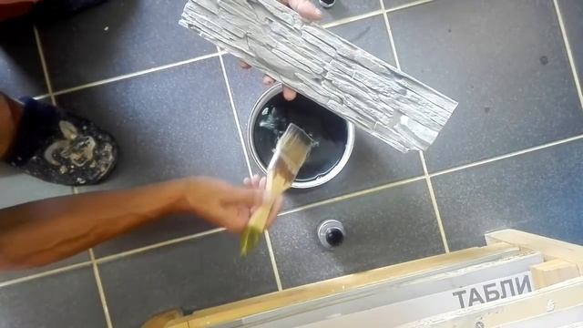 Покраска декоративного камня кустарными способами.Decorative stone painting. смотреть онлайн