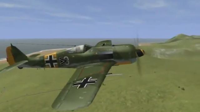 FW190 Vs Allied Fighter Planes смотреть онлайн