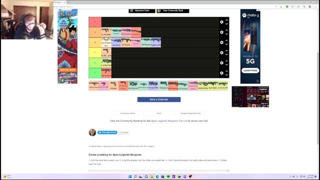 Apex Weapons Tier List Season 13 смотреть онлайн