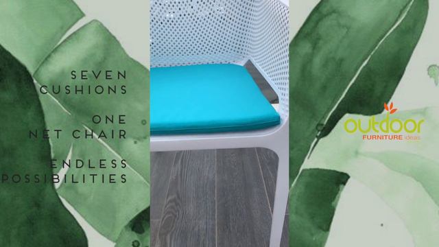 One Nardi Net chair, Seven Nardi Net Cushions, Endless possibilities! смотреть онлайн