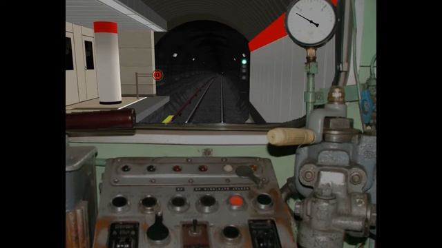 OpenBVE Budapest Metro Route 2 смотреть онлайн