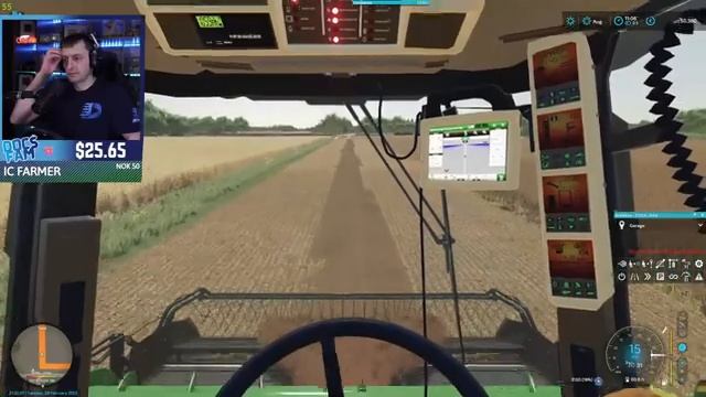 EDGEWATER - FAST GROWTH - EYE TRACKING - FARMING FROM THE CAB #fs22 смотреть онлайн