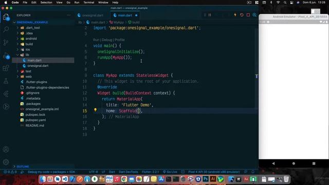 Flutter - Push notifications con OneSignal - 02 (solucion conflictos kotlin y ios) смотреть онлайн
