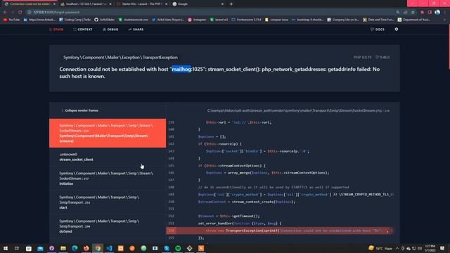 laravel 9 Breeze Auth With Reset Password by Gmail смотреть онлайн