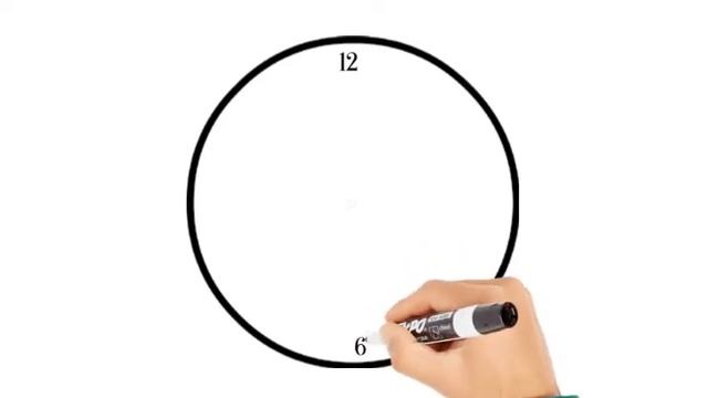 How to Draw an Analogue Clock Face смотреть онлайн