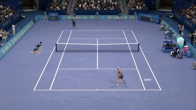 Maria Sharapova v Serena Williams Shanghai Grand Slam Tennis 2 Xbox 360 Game Play смотреть онлайн