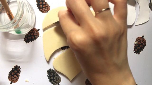 DIY ? Делаем блюдце монстера из муки ? Своими руками ? Блюдце для декора комнаты 2019 смотреть онлайн