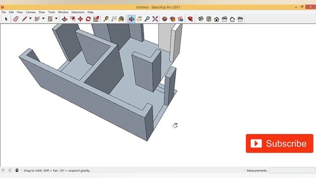 Day 3 : Importing AutoCAD 2D plan to sketchup model (Hindi) смотреть онлайн