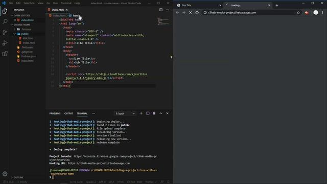 Intro to Firebase (2020) - Install Firebase Tools and Deploy a Project смотреть онлайн