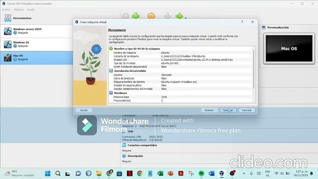 Instalación Ubuntu (VirtualBox) смотреть онлайн