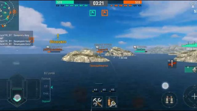 WOWS BLITZ Флот:СТРАХ Обзор Black Swan I смотреть онлайн