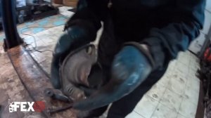 Nissan Qashqai Замена фланцевого соединения катализатора!