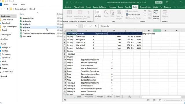 Aprenda a criar robô inteligente que trabalhe para você no excel смотреть онлайн