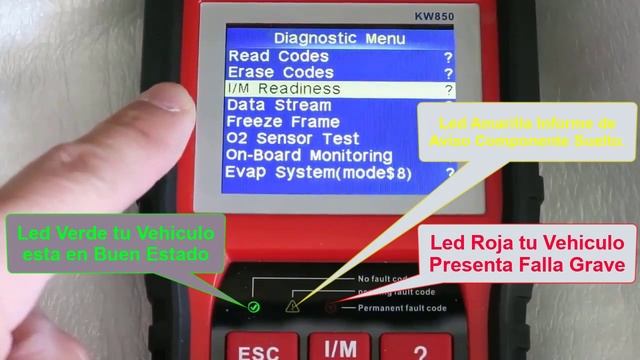 Pequeño tutorial del escaner Konnwei kw850 смотреть онлайн
